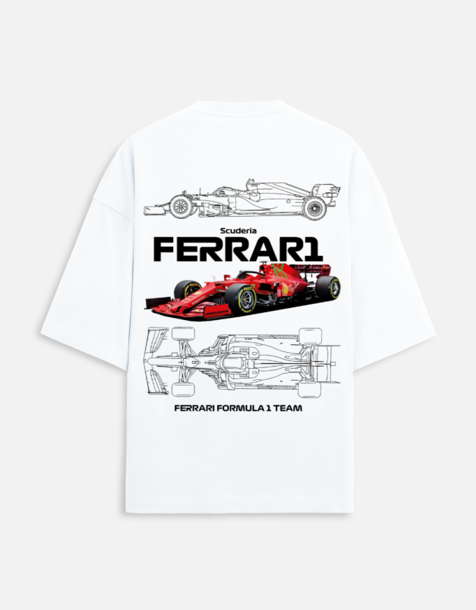 Unisex Terry Oversized Tee-05